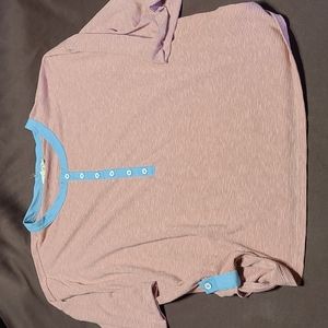 Entro Medium top Mauve stripe